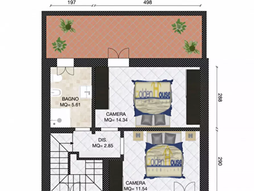 Immagine 28 di Casa bifamiliare in vendita  in Strada Imperiale 46/2 a Molinella