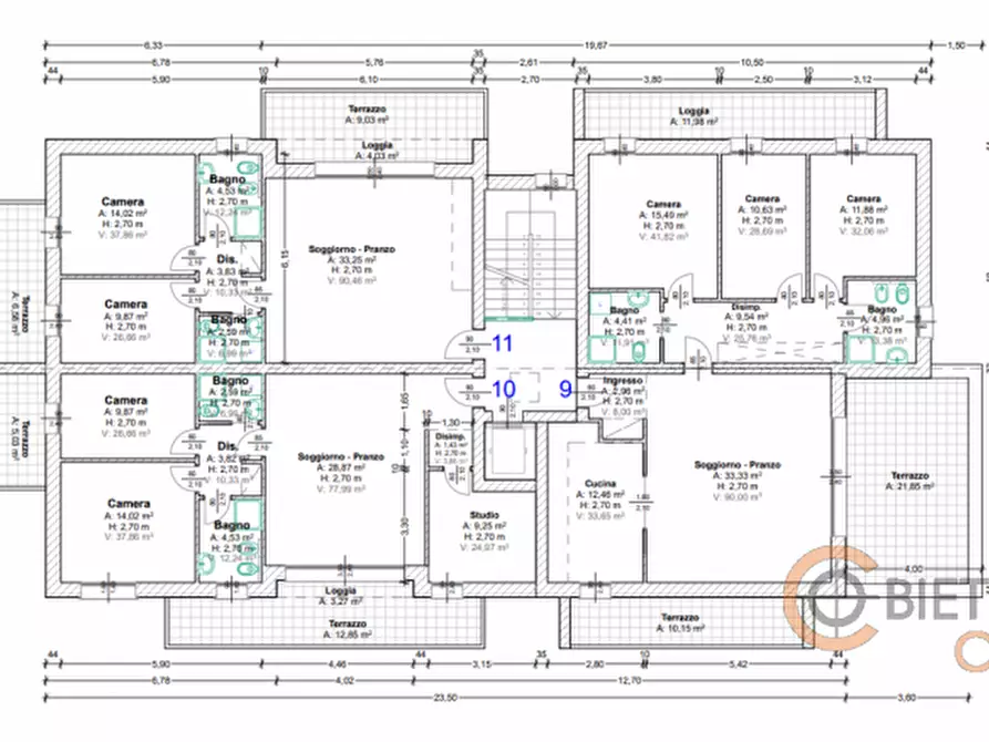 Immagine 23 di Appartamento in vendita  in Via Primo Levi a Vigodarzere