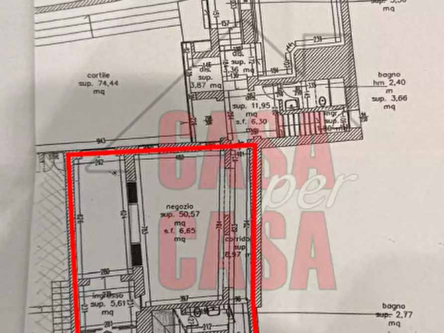 Immagine 11 di Negozio in affitto  in via Roma Monselice a Monselice