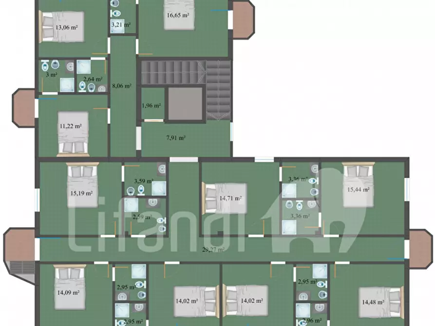 Immagine 23 di Palazzo in vendita  a Caprino Veronese