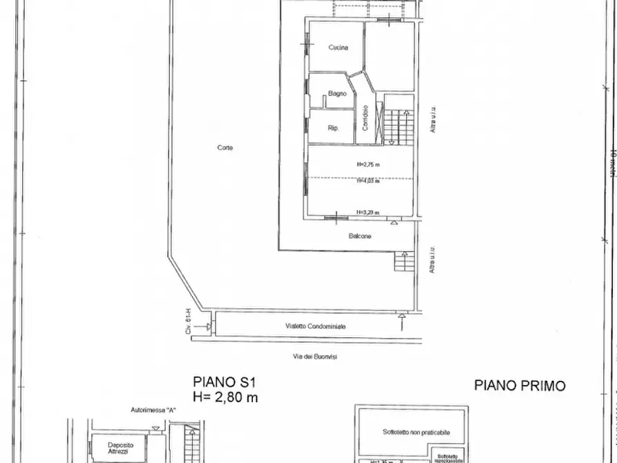 Immagine 58 di Villa in vendita  in VIA DEI BUONVISI a Roma