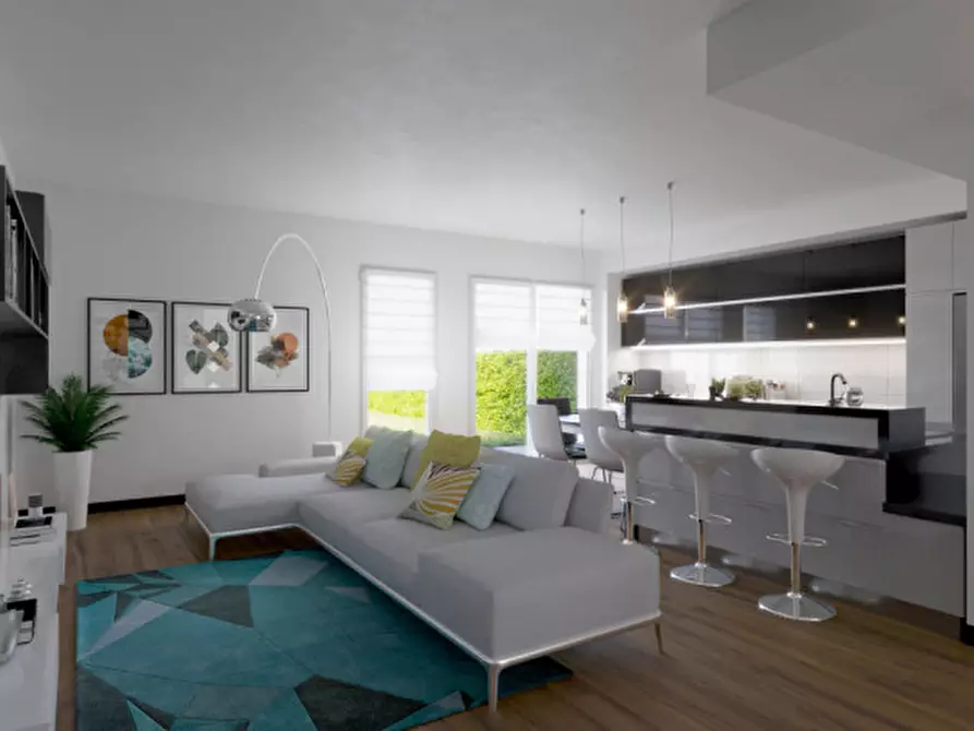 Immagine 7 di Villetta a schiera in vendita  in Via Gorizia 63 a Creazzo