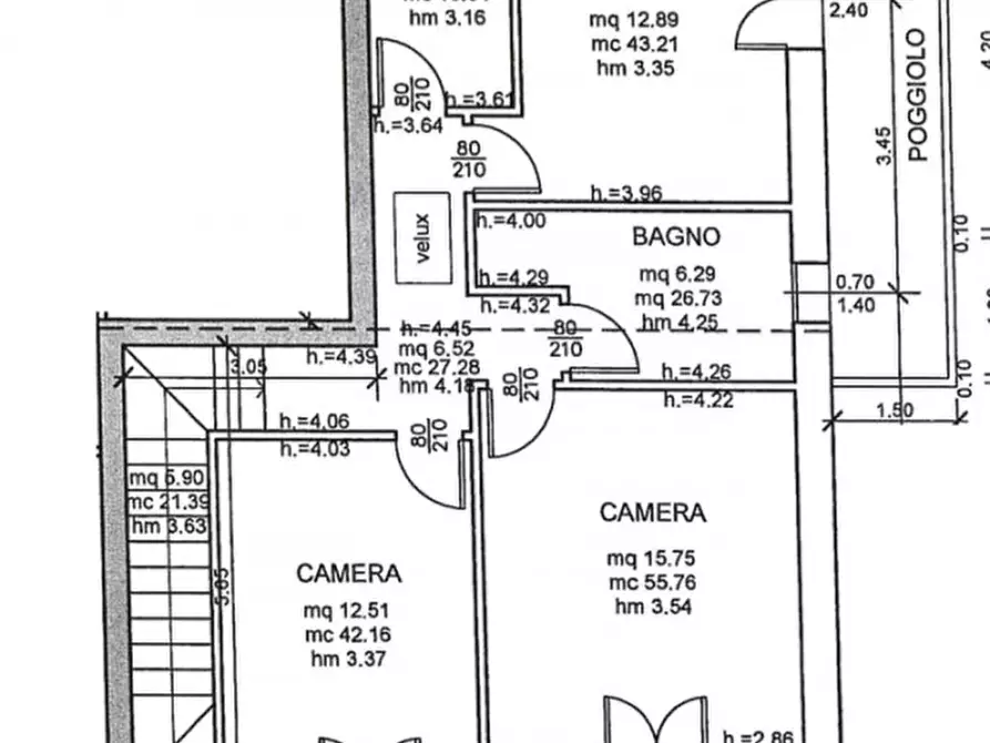 Immagine 8 di Villetta a schiera in vendita  in via tito livio a Albignasego