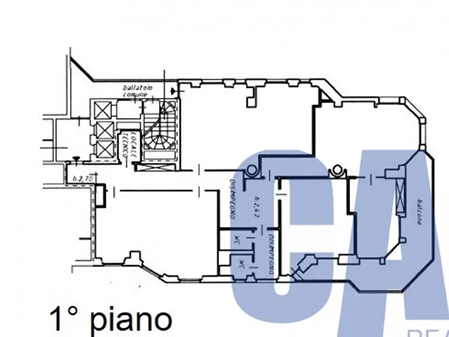 Immagine 23 di Ufficio in affitto  in VIA SENATO a Milano