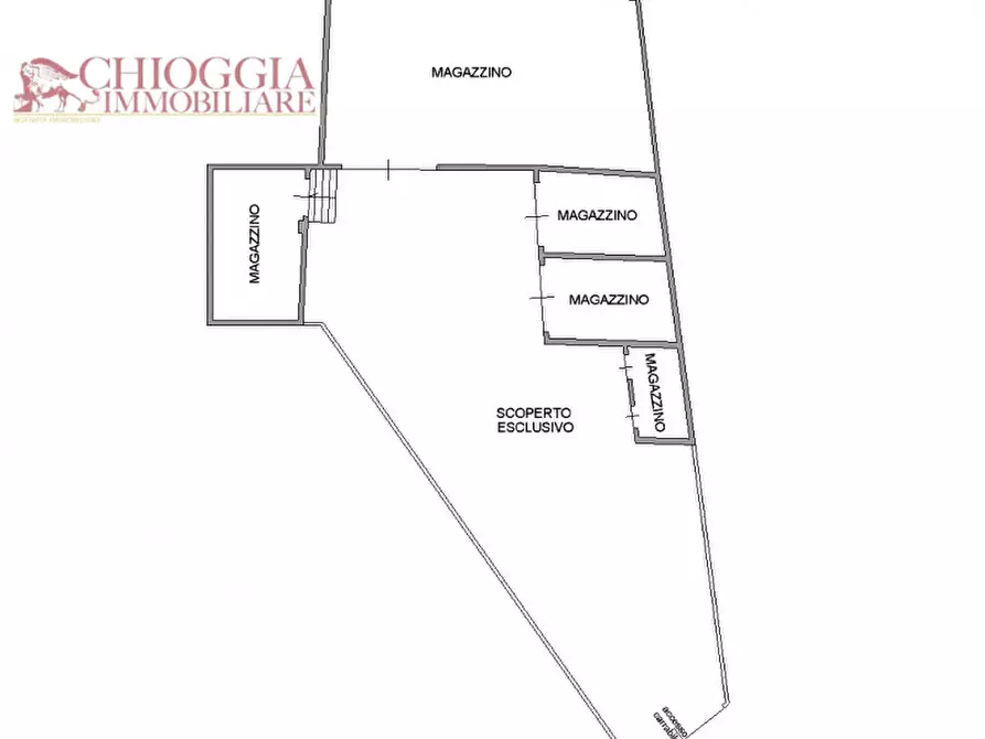 Immagine 1 di Capannone industriale in vendita  in Via Failer a Chioggia