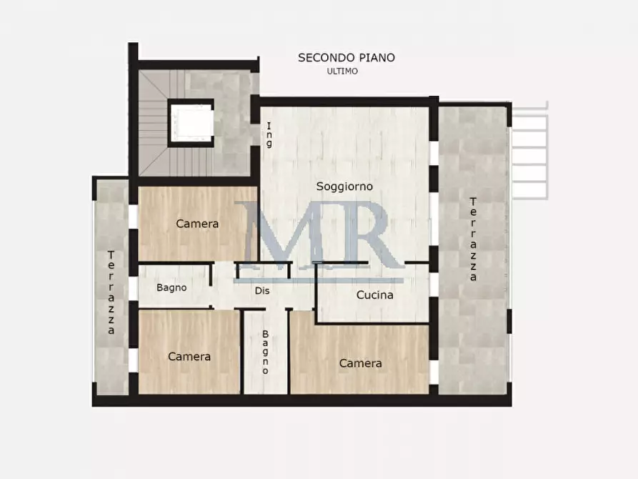 Immagine 2 di Attico in vendita  in VIA Ugo Foscolo 1 a Albignasego