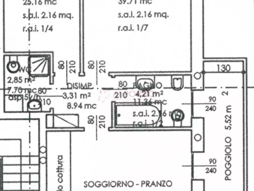 Immagine 22 di Appartamento in vendita  in Via Rossini a Brugine
