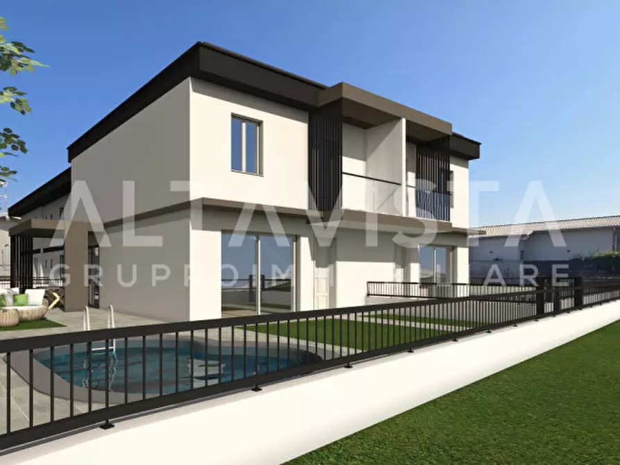 Immagine 2 di Casa bifamiliare in vendita  in via Boschetti di sopra a Montichiari