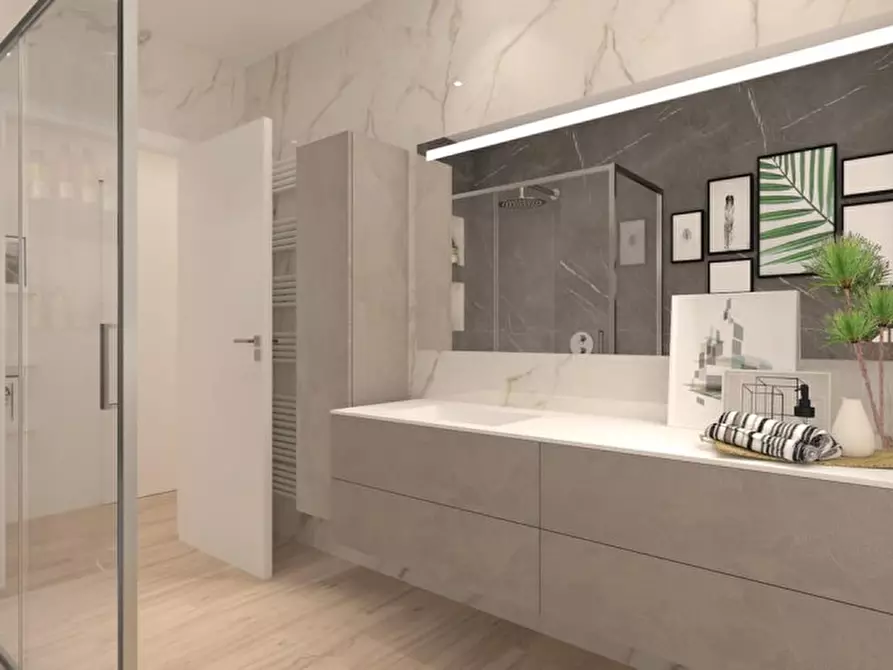 Immagine 11 di Appartamento in vendita  in Via Salvo D'Acquisto a Noale