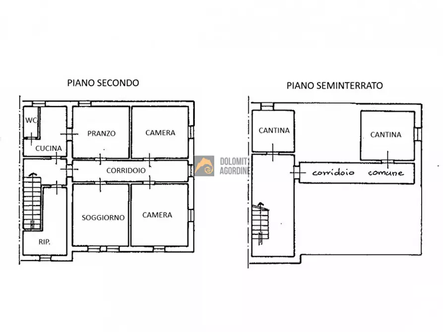 Immagine 13 di Appartamento in vendita  in Via Feltre, 250 a Belluno