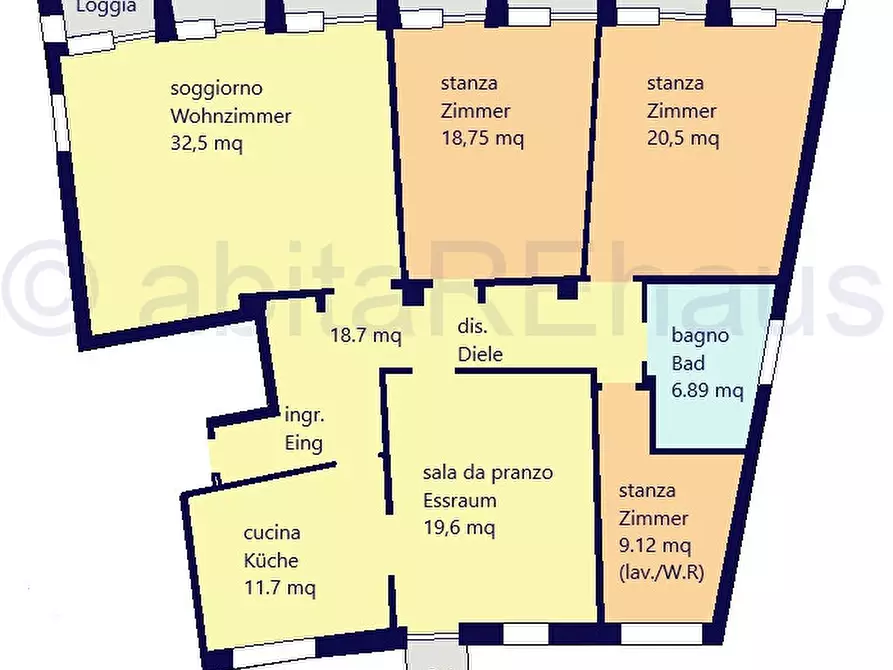 Immagine 26 di Appartamento in vendita  in Piazza Giuseppe Verdi - Giuseppe-Verdi-Platz a Bolzano