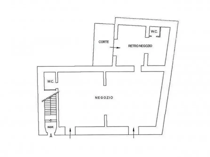 Immagine 13 di Hotel in vendita  in Via Ugo Foscolo, N. 12 e 12/A a Norcia