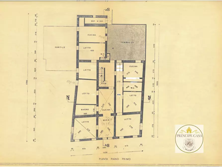 Immagine 11 di Palazzo in vendita  in Via Roma a Monselice