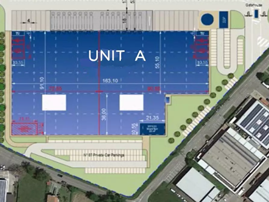 Immagine 3 di Laboratorio in affitto  in VIA DE GASPERI ALCIDE a Ferno