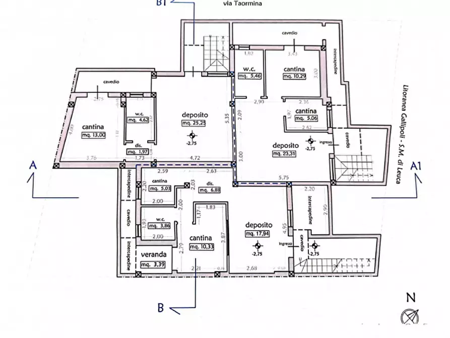 Immagine 49 di Villa in vendita  in Via Taormina a Taviano