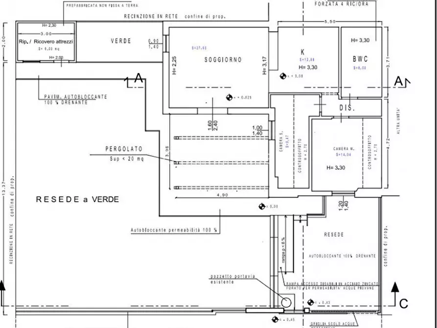Immagine 16 di Appartamento in vendita  a Prato
