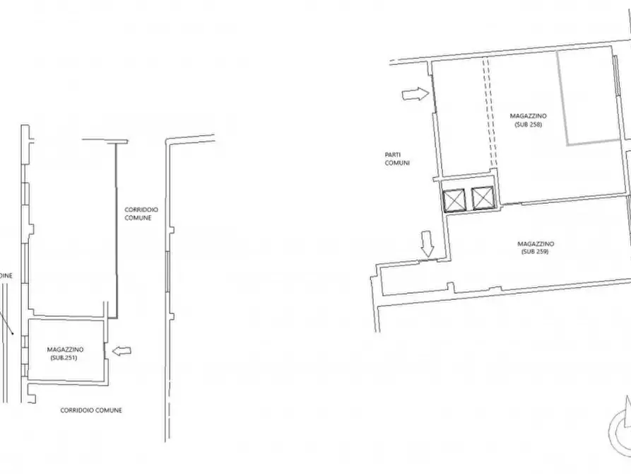 Immagine 23 di Magazzino in vendita  in Piazza Alcide De Gasperi, N. 51 bis - 65 a Padova