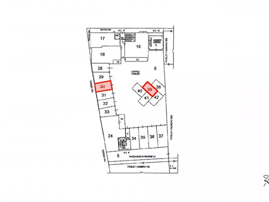 Immagine 16 di Posto auto in vendita  in Viale Monviso, N. 15 a Lombriasco