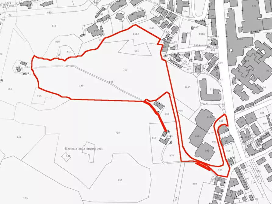 Immagine 2 di Terreno in vendita  in Via Domenico Gaudio, N. snc a Cosenza