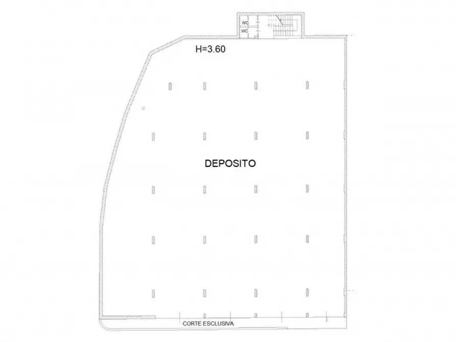 Immagine 14 di Magazzino in vendita  in Loc. Sambucheto, Via L. Ariosto, N. snc a Montecassiano