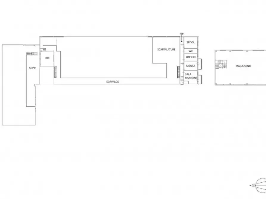 Immagine 27 di Capannone industriale in vendita  in Via del Marginone, N. 649 a Lucca