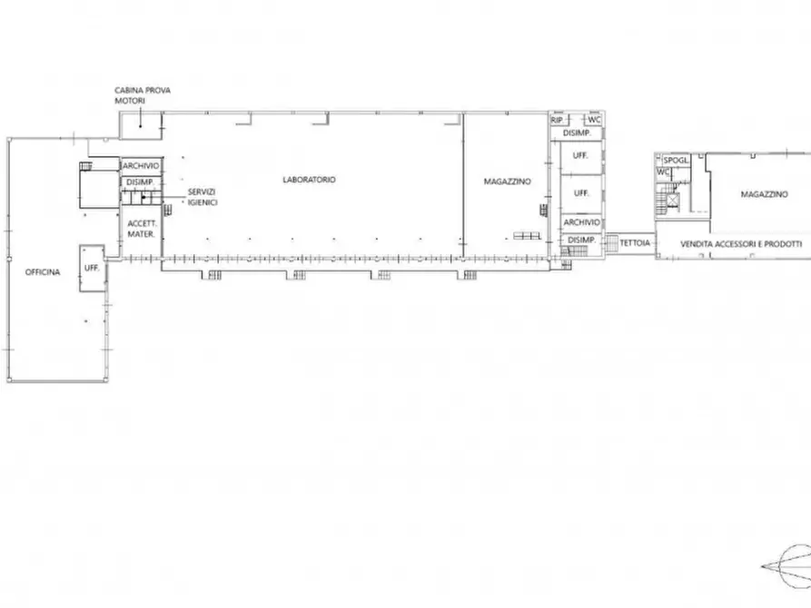 Immagine 29 di Capannone industriale in vendita  in Via del Marginone, N. 649 a Lucca