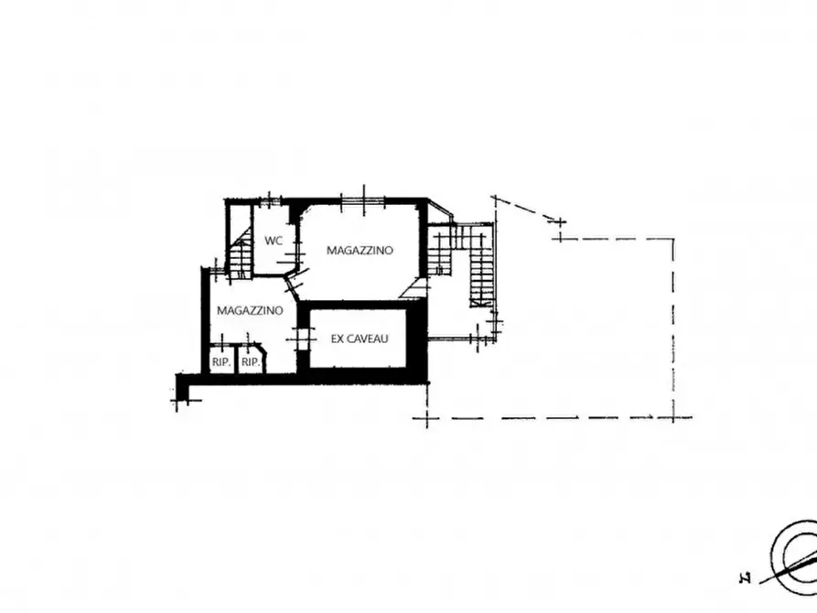Immagine 19 di Negozio in vendita  in Via Marconi, N. 23 a Casale Corte Cerro