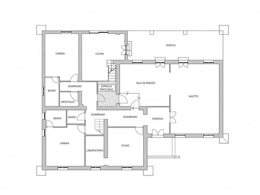 Immagine 28 di Villa in vendita  in Strada Banditella, N. 9 a Latina