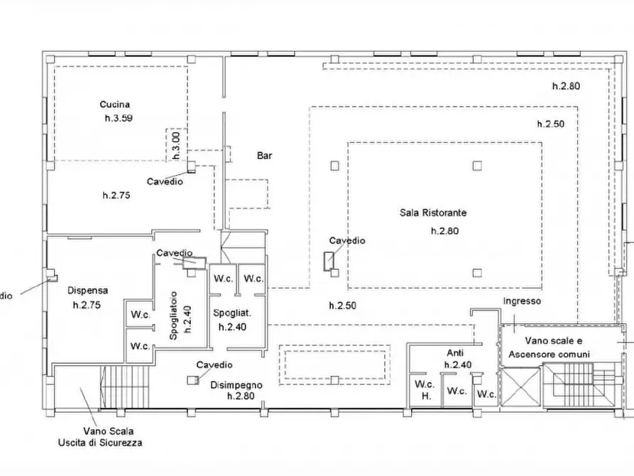 Immagine 19 di Magazzino in vendita  in Via Sergio Cavina, N. 9-11 a Ravenna
