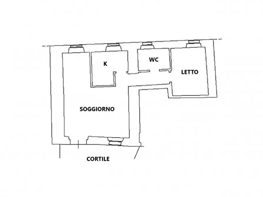 Immagine 14 di Appartamento in vendita  in Via Antonio Gramsci, N. 50 a Foligno