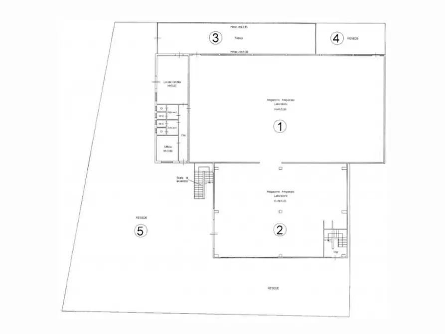 Immagine 15 di Capannone industriale in vendita  in Via Guglielmo Marconi, N. 30 a Gambassi Terme