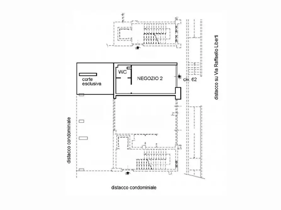 Immagine 14 di Negozio in vendita  in Via Raffaello Liberti, N. 62 a Roma