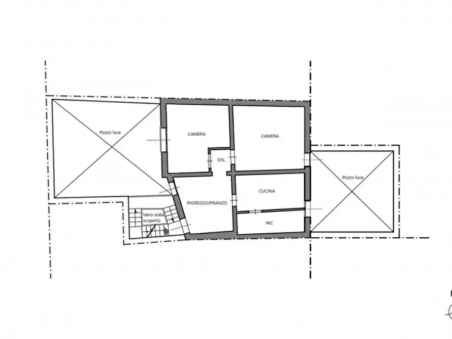 Immagine 9 di Appartamento in vendita  in Via Francesco D'Assisi, N. 20 a Trapani