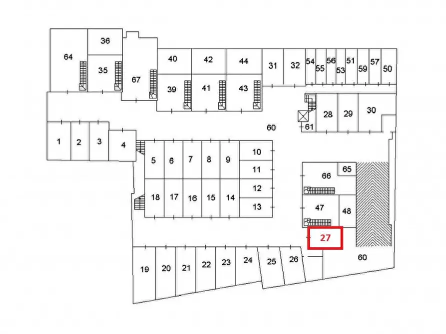 Immagine 14 di Posto auto in vendita  in Riviera Giacomo Matteotti, N. 281 a Badia Polesine