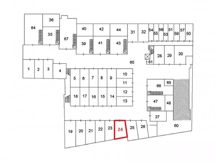 Immagine 14 di Posto auto in vendita  in Riviera Giacomo Matteotti, N. 281 a Badia Polesine