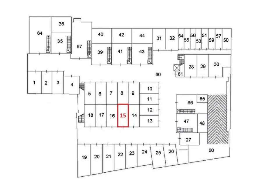 Immagine 14 di Posto auto in vendita  in Riviera Giacomo Matteotti, N. 281 a Badia Polesine