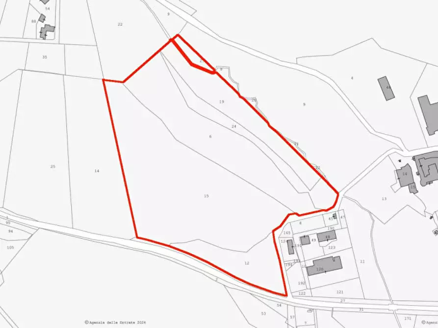 Immagine 2 di Terreno in vendita  in Loc. Castellaccio, Via San Procolo (S.P. 163), N. snc a Paliano