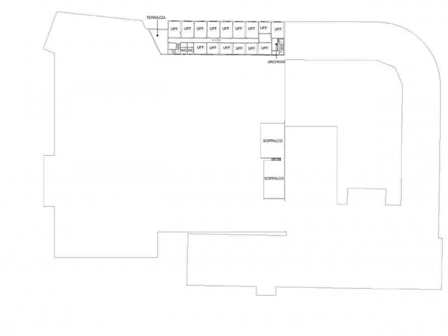 Immagine 25 di Capannone industriale in vendita  in Zona industriale-artigianale G.Brodolini, SP 77, N. 14 a Loreto