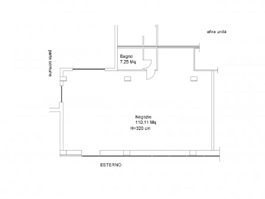 Immagine 9 di Negozio in vendita  in Via  Don Giuseppe Diana, N. snc a Gubbio