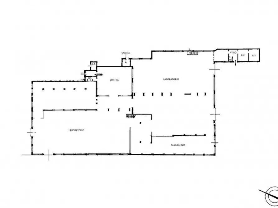 Immagine 16 di Capannone industriale in vendita  in Via Cerati (Via Dogana), N. 25 a Valdastico