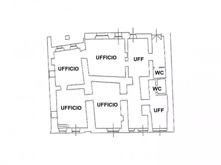 Immagine 19 di Ufficio in vendita  in Via Palestro, N. snc a Foligno