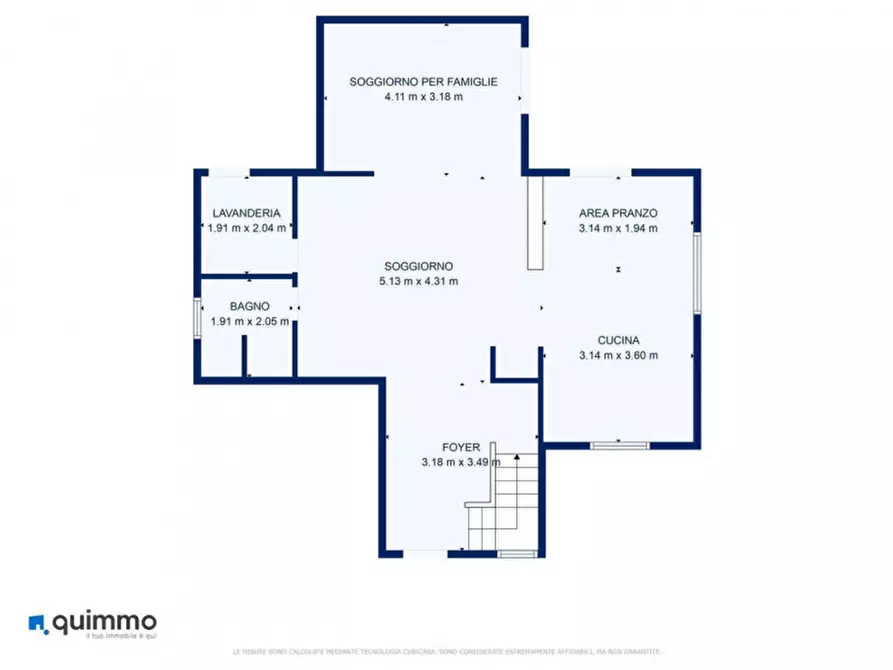 Immagine 29 di Appartamento in vendita  in via Annunziata, N. snc a San Biagio Della Cima