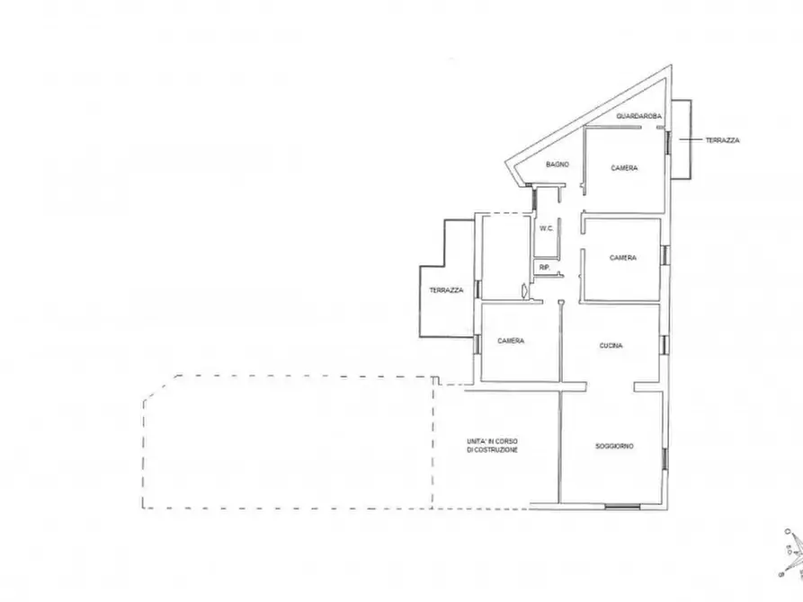 Immagine 22 di Palazzo in vendita  in Loc. Macchie, Via Santa Maria, N. 272 a Castiglione Del Lago