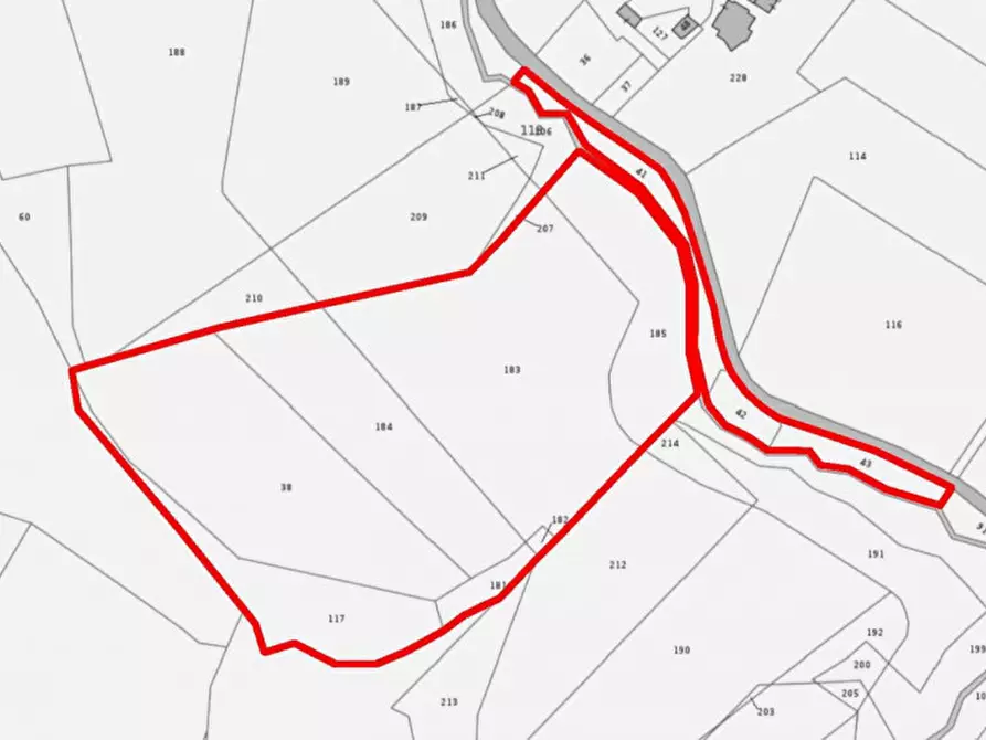 Immagine 2 di Terreno in vendita  in loc. Candiracci, SP 3 - Via Flaminia Nord, N. snc a Cagli