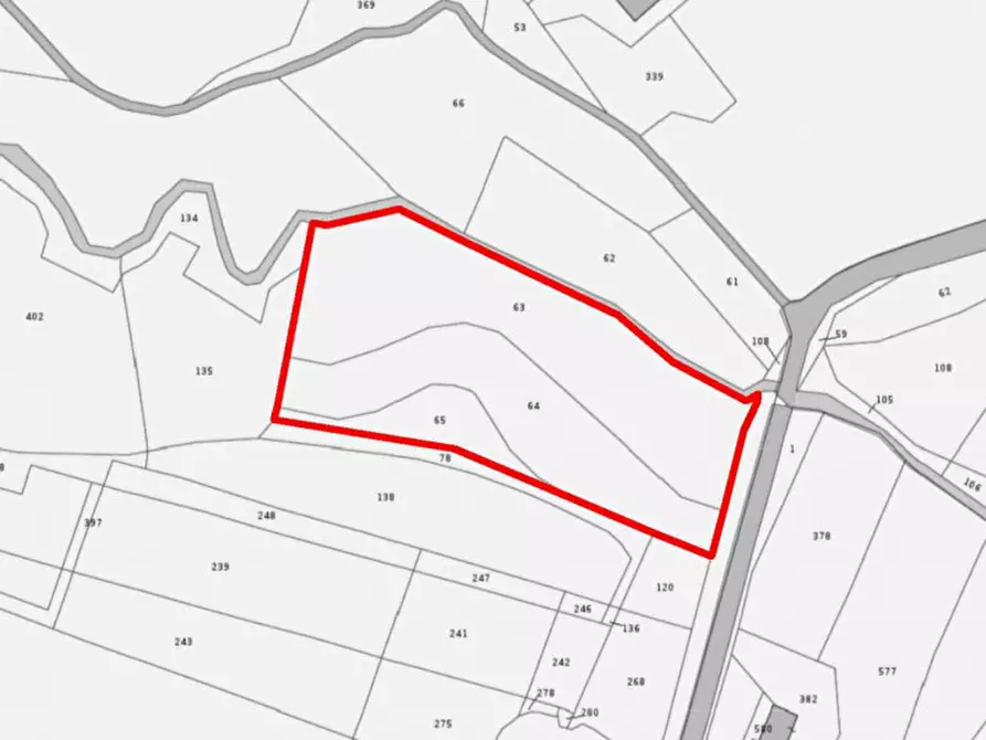 Immagine 2 di Terreno in vendita  in loc. Candiracci, Via Flaminia Nord – SP 3, N. snc a Cagli