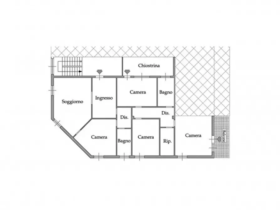 Immagine 24 di Appartamento in vendita  in Via Sant'Isidoro, N. 7 a Isili