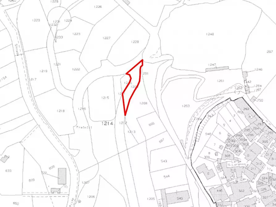 Immagine 2 di Terreno in vendita  in via della Pineta, N. snc a Castel Madama