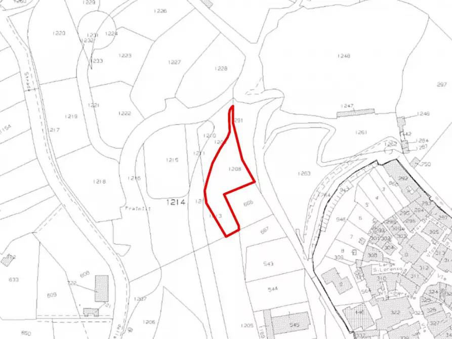 Immagine 2 di Terreno in vendita  in via della Pineta, N. snc a Castel Madama