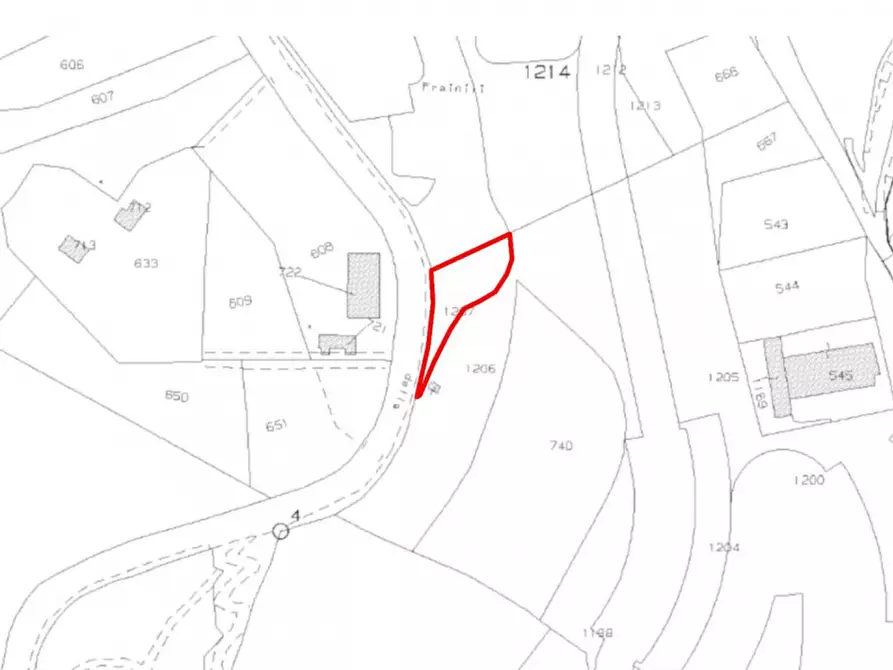 Immagine 2 di Terreno in vendita  in via della Pineta, N. snc a Castel Madama