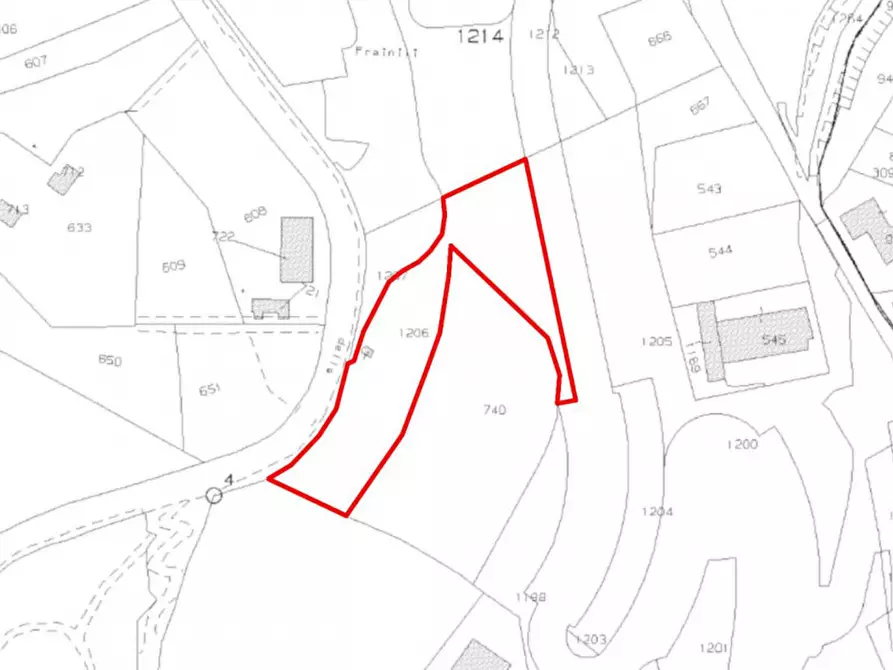 Immagine 2 di Terreno in vendita  in via della Pineta, N. snc a Castel Madama